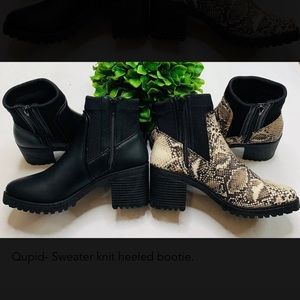 Snakeskin boots